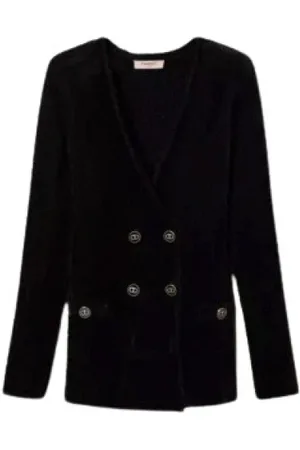 Twin-Set Donna, Maglie, Nero, M, new