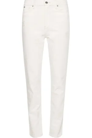 Tommy Hilfiger Donna, Pantaloni, Bianco, W26, new