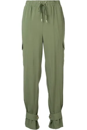 Twin-Set Donna, Pantaloni, Verde, S, new