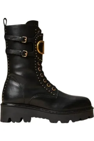Twin-Set Donna, Scarpe, Nero, 39 EU, new