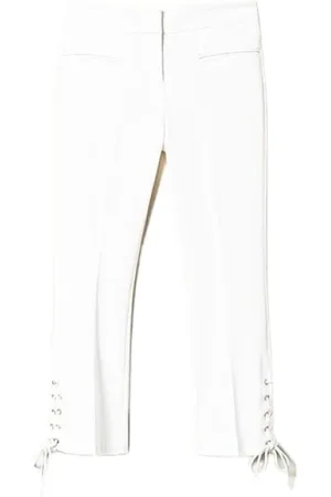 Twin-Set Donna, Pantaloni, Bianco, S, new