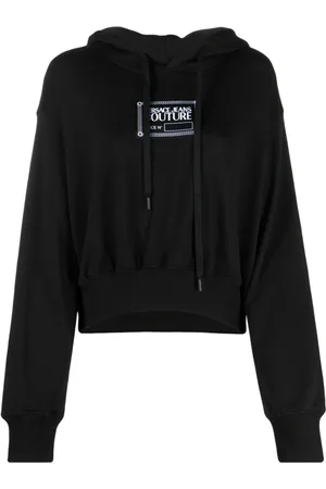 VERSACE Donna, Felpe, Nero, M, new