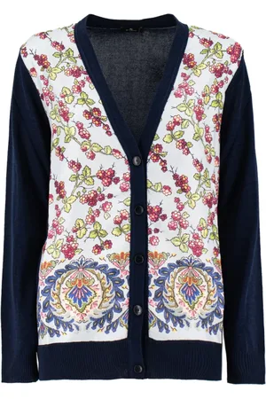 Etro Donna, Maglie, Blu, M, new