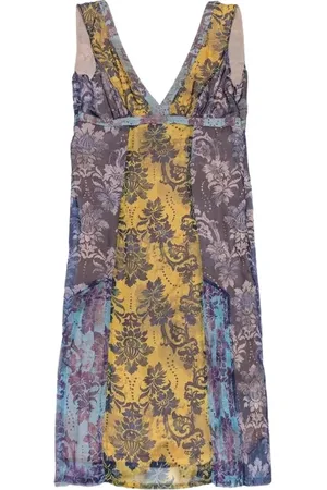VERSACE Donna, Abiti, Giallo, S, new