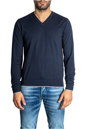Armani Exchange Uomo, Maglie, Blu, S, new