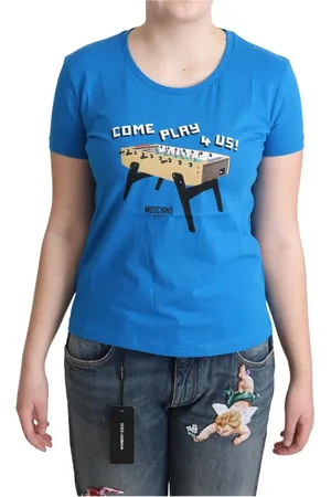 Moschino Donna, Top, Blu, L, new