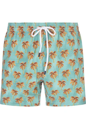 BARBA Uomo, Costumi da bagno, Verde, L, new