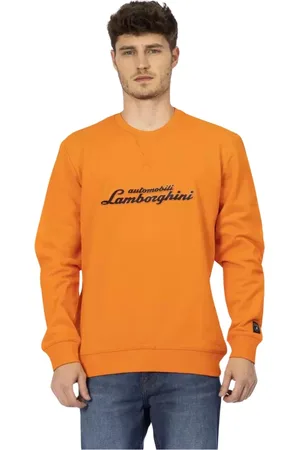 AUTOMOBILI LAMBORGHINI Uomo, Felpe, Arancione, 2Xl, new