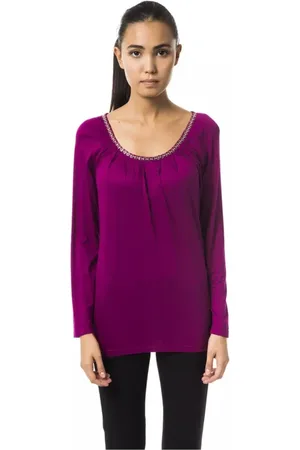 Byblos Donna, Top, Viola, S, new