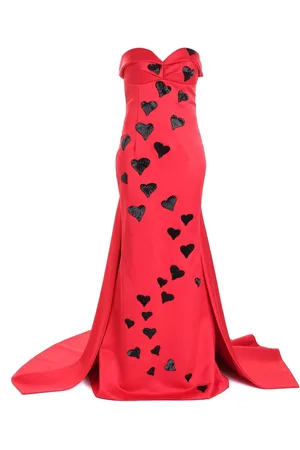 Moschino Donna, Abiti, Rosso, S, new