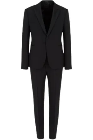 Emporio Armani Uomo, Abiti Uomo, Nero, XL, new