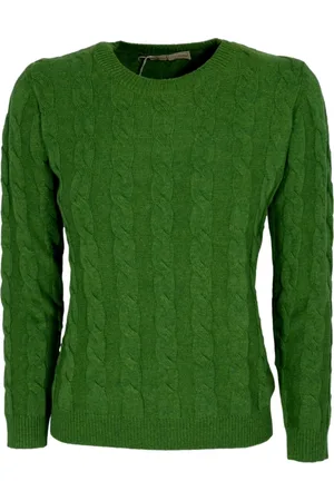 CASHMERE COMPANY Donna, Maglie, Verde, XL, new