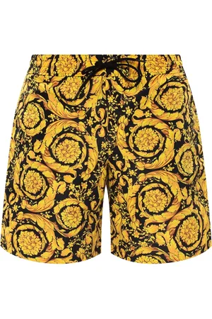 VERSACE Uomo, Costumi da bagno, Giallo, S, new
