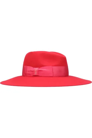 Borsalino Donna, Accessori, Rosso, S, new