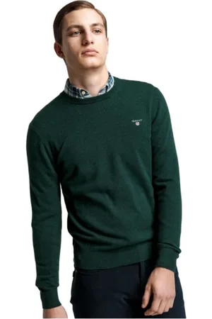 GANT Uomo, Maglie, Verde, 2Xl, new