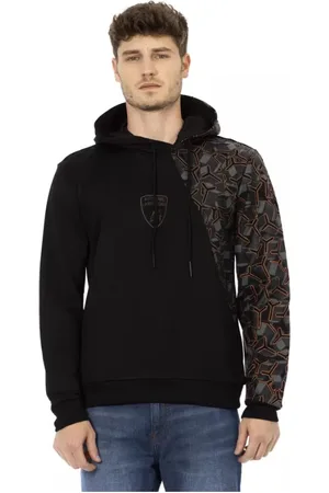 AUTOMOBILI LAMBORGHINI Uomo, Felpe, Nero, S, new