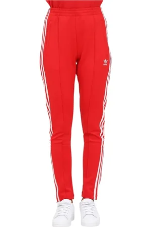 adidas Donna, Pantaloni, Rosso, M, new