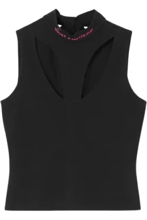 VERSACE Donna, Top, Nero, M, new