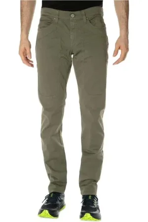 Jeckerson Uomo, Pantaloni, Verde, W32, new