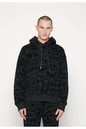 VERSACE Uomo, Felpe, Nero, S, new