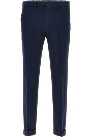 FAY Uomo, Pantaloni, Blu, W35, new