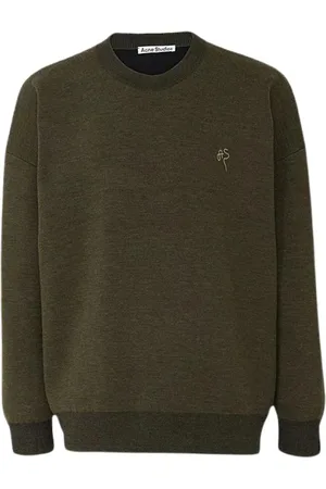 Acne Studios Uomo, Maglie, Verde, M, new