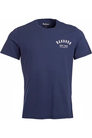 Barbour Uomo, Top, Blu, L, new