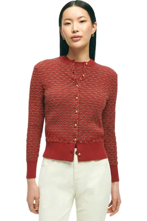 Brooks Brothers Donna, Maglie, Rosso, L, new