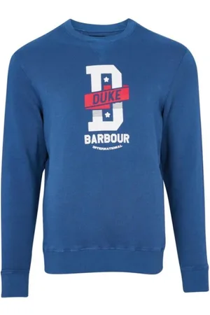 Barbour Uomo, Felpe, Blu, L, new