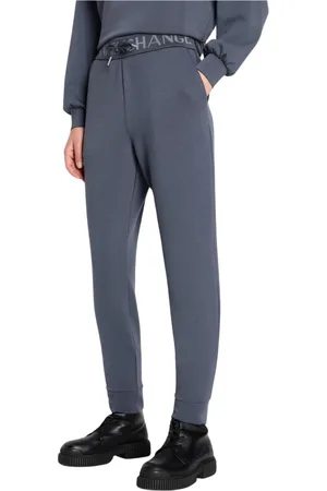 Armani Exchange Donna, Pantaloni, Grigio, M, new