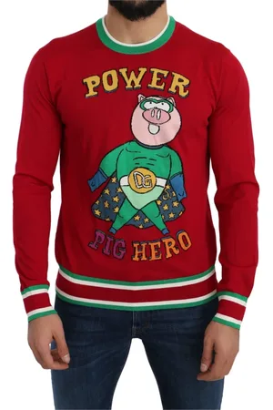 Dolce & Gabbana Uomo, Maglie, Rosso, L, new