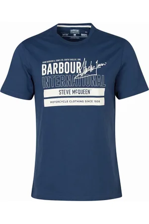 Barbour Uomo, Top, Blu, M, new
