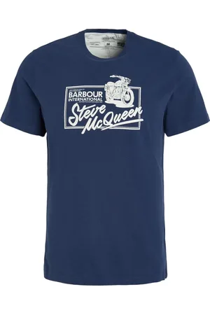 Barbour Uomo, Top, Blu, M, new