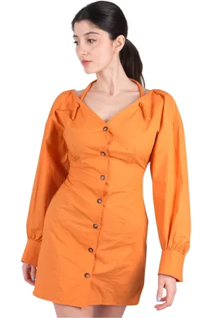 Nanushka Donna, Abiti, Arancione, S, new