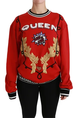 Dolce & Gabbana Donna, Felpe, Rosso, M, new