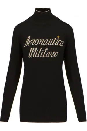 Aeronautica Militare Donna, Maglie, Nero, L, new