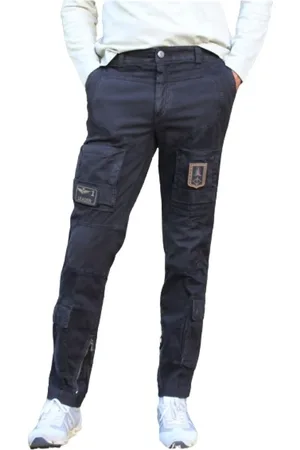 Aeronautica Militare Uomo, Pantaloni, Nero, XS, new