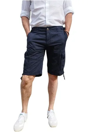 Aeronautica Militare Uomo, Pantaloncini, Blu, S, new