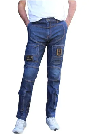 Aeronautica Militare Uomo, Jeans, Blu, L, new