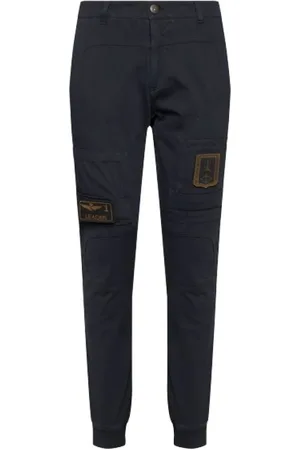 Aeronautica Militare Uomo, Pantaloni, Blu, M, new