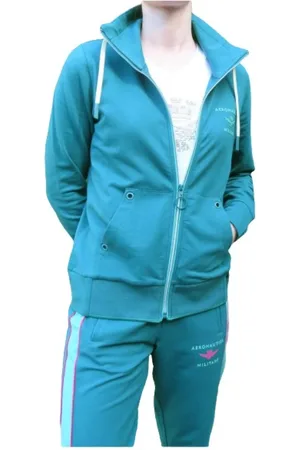 Aeronautica Militare Donna, Felpe, Verde, XL, new