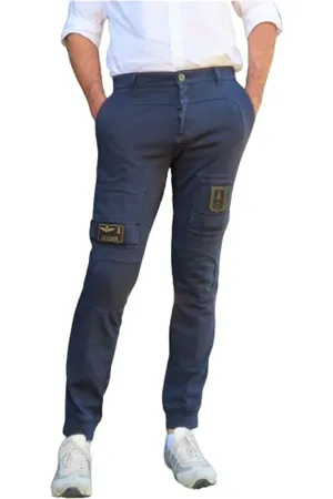 Aeronautica Militare Uomo, Jeans, Blu, M, new