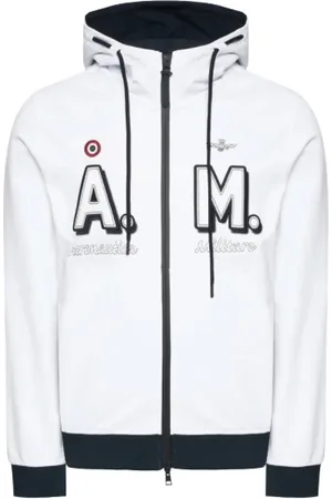 Aeronautica Militare Uomo, Felpe, Bianco, L, new