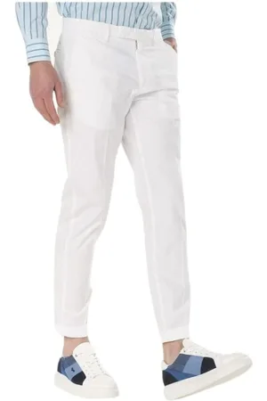 HARMONT&BLAINE Uomo, Pantaloni, Bianco, S, new