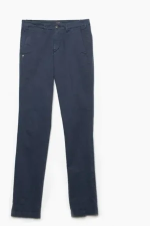 40 Weft Uomo, Pantaloni, Blu, 2Xl, new