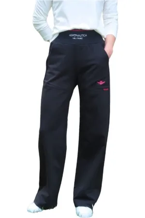 Aeronautica Militare Donna, Pantaloni, Nero, S, new