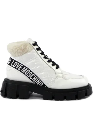 Moschino Donna, Scarpe, Bianco, 36 EU, new