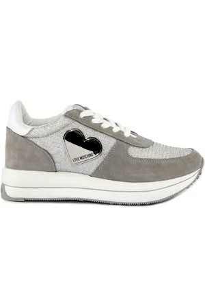 Moschino Donna, Scarpe, Grigio, 40 EU, new