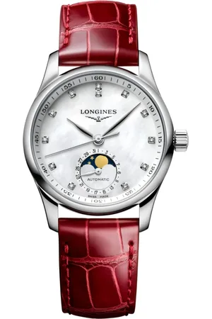 Longines Donna, Accessori, Rosso, Taglia unica, new