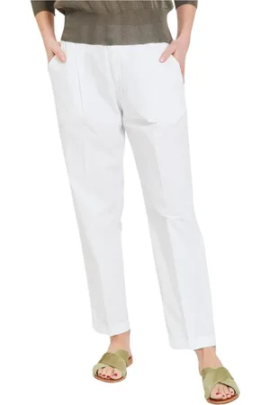 ALPHA STUDIO Donna, Pantaloni, Bianco, S, new